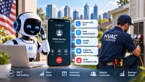 AI Answering Services for HVAC Companies in the USA: Book More Jobs 24/7