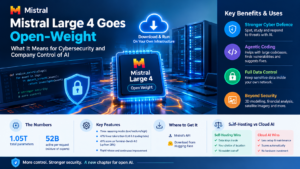 Mistral Large 4 Goes Open-Weight: What It Means for Cybersecurity and Company Control of AI